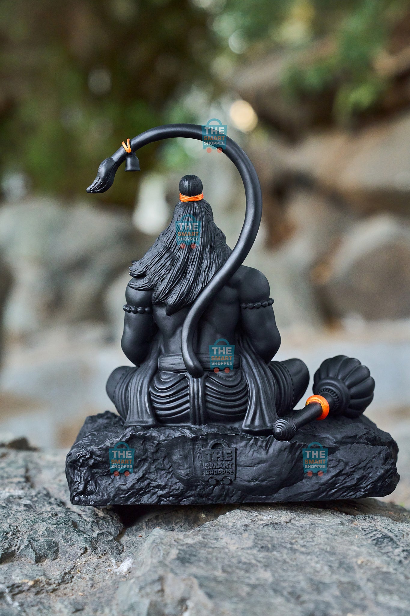 Ram Rudra Shri Ram Dootaya Rudra Roopaya Sankat Mochanaya Mahavir Hanuman Black ...